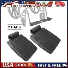 Fp22 Gbh-med Wheelchair Replacement Parts Foot Plates Footplate One Pair New