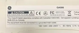 0ftd0721 Ge Ga500 17 Inch Monitor Pn 7sq Pulled From Logiq 9 Ultrasound System #2