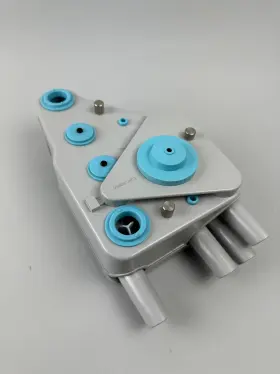 1406-3301-000 Ge Datex-ohmeda Aestiva Main Manifold P/n