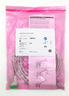 2017006-001 Ge Multi-link Ecg 12-lead Trunk Cable - New