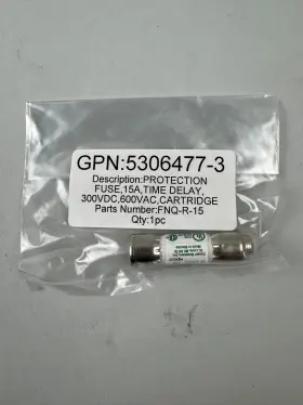 5306477-3 Ge 15a 600 Vac Time Delay Fuse P/n