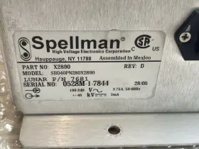 Lnr7681 Ge 7681 Lunar Dpx Prodigy/nt/duo - Spellman X2890 High Voltage Power Supply #3