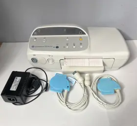 7714aat Ge Corometrics 171 Fetal Monitor With Toco And Us Transducer Power Supply 170