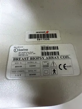 800239 Ge Invivo Breast Biopsy Array Coil 1.5t #2