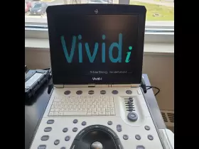 H45041fl Ge Vivid I Portable Ultrasound Machine - Bt12.2 Unlocked 3sc-rs Transducer