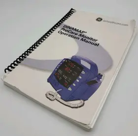 2009360-001 Ge Healthcare Dinamap Procare Monitor Operation Manual Training Cd Instructions
