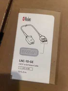 Lnc-10-ge Ge Masimo 2016 Patient Cable 10ft/3m