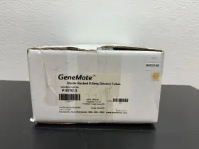 P-8702-3 Genemate Cat No Sterile Racked 8-strip Dilution Tubes Case