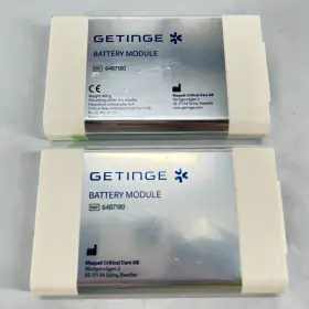 6487180 Getinge Lot Of 2 Usa Battery Module 3500mah