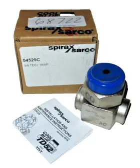 68722 Getinge Usa Thermodynamic Steam Trap 3/8 0.38 Inch Stainless Steel