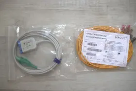 Getinged012-00-1814-01 Getinge Usa D012-00-1814-01 5 Lead Aami Ecg Cable With D012-00-1812-01 Trunk