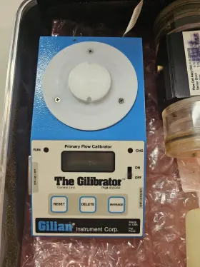 800286 Gilian Primary Flow Calibrator With 3 Bubble Generators In Hard Case #3
