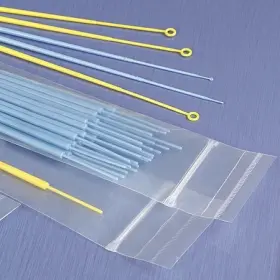 2875-10 Globe Scientific Inoculation Loop 10ul Yellow Pk1000