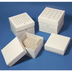 3092 Globe Scientific Freeze Box 100 Place Cardboard Pk96