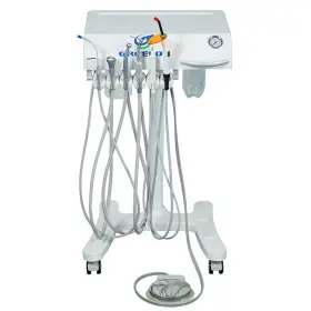 Gu-p302 Greeloy Mobile Dental Cart Unit Treatment System With Ultrasonic Scaler