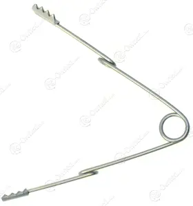 Su3173 Grieshaber X Spring Wire Retractors Size 3 4 Prongs 4-1/2in Length