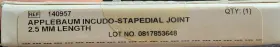 140957 Gyrus Acmi Applebaum Incudo-stapedial Joint