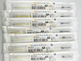 Ke-24 Gyrus Acmi Lot Of 7 Usa Elite Knife Electrodes Ref 24 Fr 8 Mm Expired Ke-24 Gyrus Acmi Lot Of 7 Usa Elite Knife Electrodes Ref 24 Fr 8 Mm Expired
