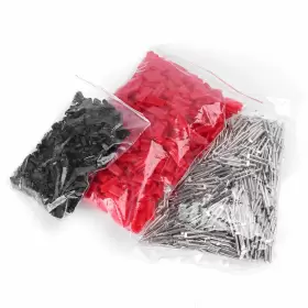 3gs040 Gzyf 500pc/sets 3 Packs Dental Master Twin Double Ii Pins And Plastic Sleeves Wholesale #3