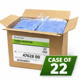 47628 Halyard Three-quarter Drape 55x76 Sterile Aami Level 4 Case 22