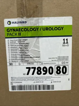 77890 Halyard Gynaecology/urology Pack 2 By #77890 Case Of 11 Each Sterile