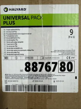 88767 Halyard Universal Pack Plus By #88767