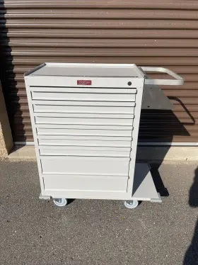 85623 Harloff 8 Drawer Tool Cart