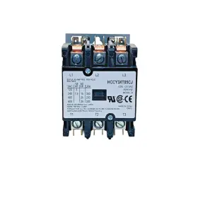 Hccy3xt05cj Hartland Control Ref 3/120/50fla/65a 3 Pole Contactor