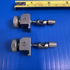 04380 Heartport Heart Port Surgical Instrument Components Lot Of 2 Clamps #2
