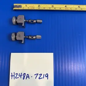04380 Heartport Heart Port Surgical Instrument Components Lot Of 2 Clamps