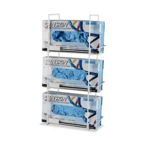 Hs23458 Heathrow Scientific Glove Box Holder Hdpe Coated Wire 3-box