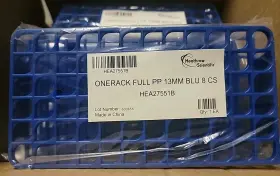 Hs27551b Heathrow Scientific Case Of 8 Onerack Test Tube Rack Slots 72x13mm New