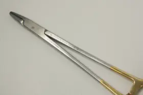 100-6116 Henry Schein Needle Holder Mayo Hegar Tungsten Carbide 6 Inch #2