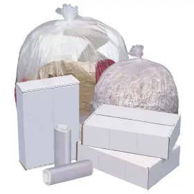 Highmark Pitt017 High-density Can Liners 16 Mic 20 1 Count Pack Of 250 Natural