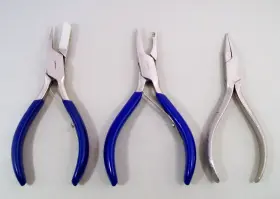21-007 Hilco & Vigor 21-005 Vintage Optician Pliers No. Made In Germany