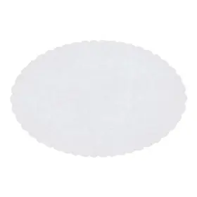 327136 Hoffmaster Wastebasket Liner White Oval Pk2000