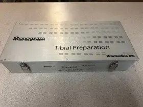 6633-9-010 Howmedica Monogram Tibial Prepration. 97% Complete
