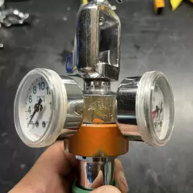 876x Hudson Rci Compressed Gas Regulator For Oxygen #2