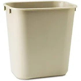 Ilg840 Iliving 609613132230 Commercial Fiberglass Fire-resistant Trash Can 40 Quart Or 10 Gal Beige