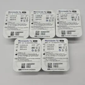 Mtr-ac-25 Ilooda Cutera Secretrf Pro Non-insulated Microneedle Lot Of 5 Exp. 2025