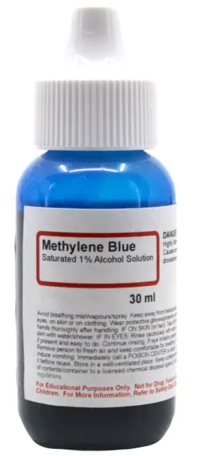 Is5808 Innovating Science Methylene Blue Saturated 1% Alcohol Solution 1 Fl. Oz