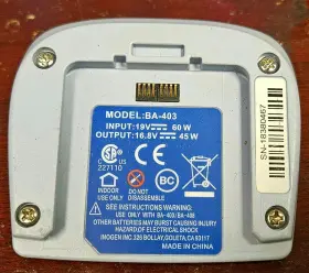 Ba-403 Inogen One-g4 One G4 Battery Charger Not Power Adapter Al #2
