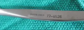77-0526 Instramed Smillie Knee Retractor 19mm X 60mm 5-1/2 Inch Germany Stainless #3