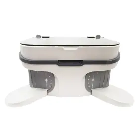 36057001 Intbuying 110v Dentist Sandblasting Dust Box With Led Lighting And Vacuum Cleaner #2