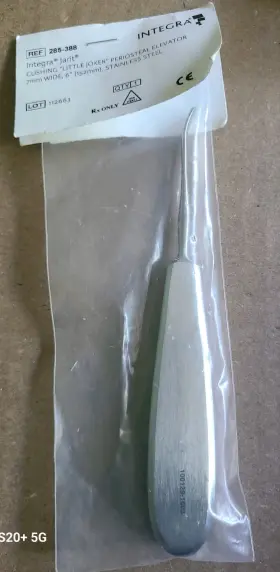 285-388 Integra / Jarit Cushing Little Joker Periosteal Elevator Instrument New
