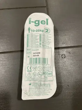 32214058 Intersurgicia Ltd 8202000 I Gel Supraglottic Airway Size 2 Lot Ref For Educational Use #2