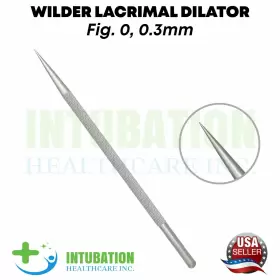 Sm-0603 Intubation Health Care Wilder Lacrimal Dilator 0.3mm Tip Fig. Surgical Ophthalmic Eye Instruments