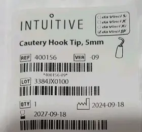 400156 Intuitive Da Vinci Sp Cautery Hook Tip 5mm - Box Of 10 Exp 9/18/2027 #2