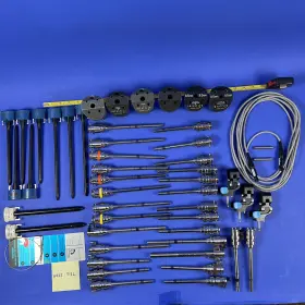 371521-04 Intuitive Surgical Davinci Alignment Targets Mounts Cannulas Obturators 51 Lot