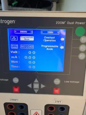 Zp10001 Invitrogen Zoom Dual Power Supply Model 400w 250v 3500v #3